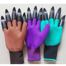 Planting Composting Comfortable Safety Work Claw Garden Gloves for Men Women